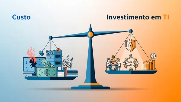 Custo x Investimento: Como o Suporte Gerenciado (MSP) Economiza Dinheiro a Longo Prazo